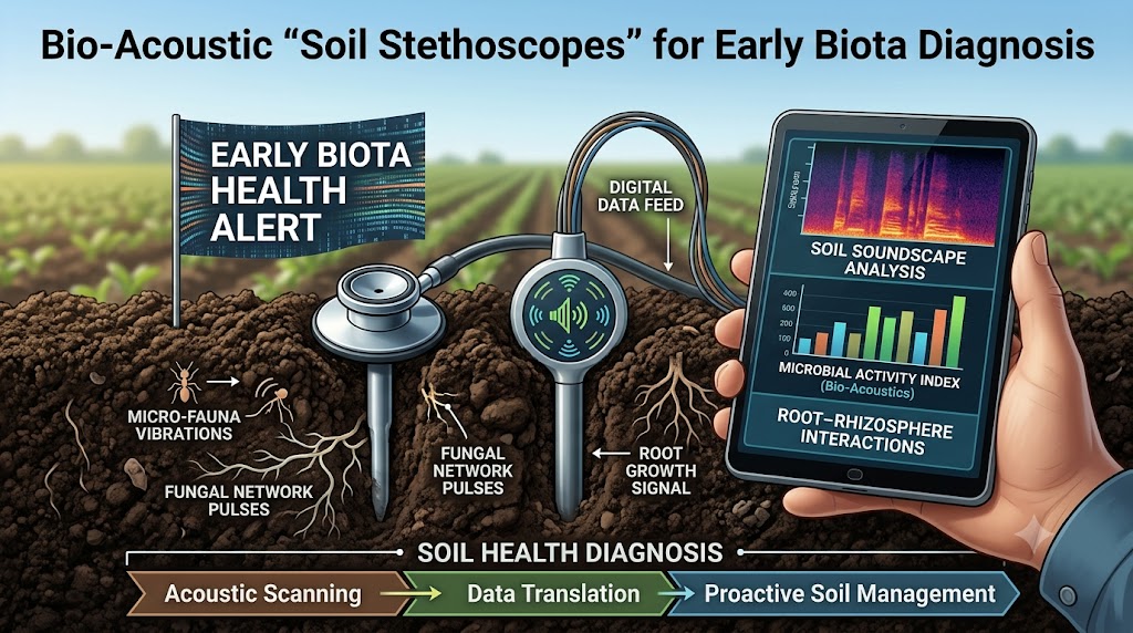 Listening to the Underground: How "Soil Stethoscopes" Track Health via Sound