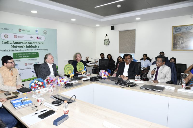India-Australia Smart Farm Network Launched at PJTSAU