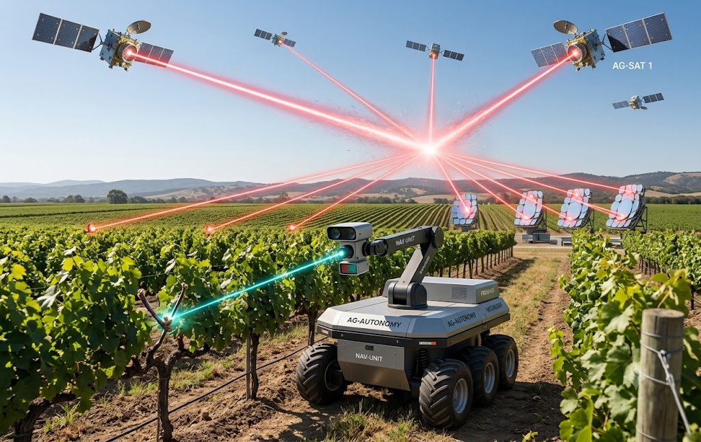 Orbit to Orchard: How Satellite Laser Pruners Are Changing Agriculture