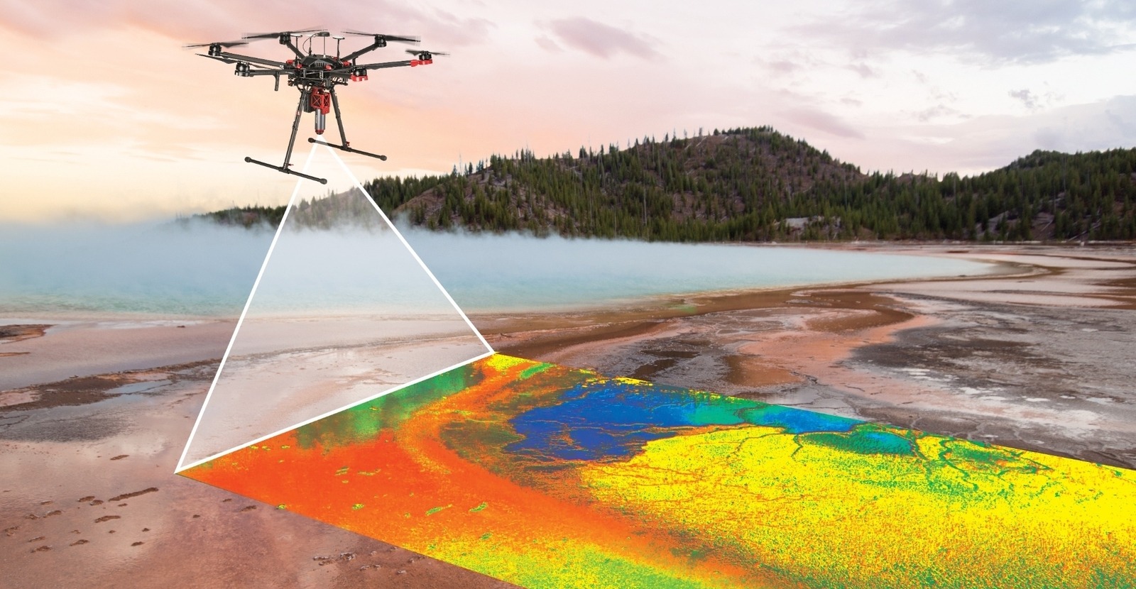 Hyperspectral Drone Tissue Scanners: Early Crop Disease Tracking