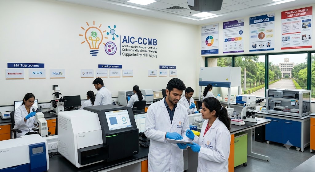 AIC-CCMB: High-End Agri-Biotech Incubation & StartUp Funding