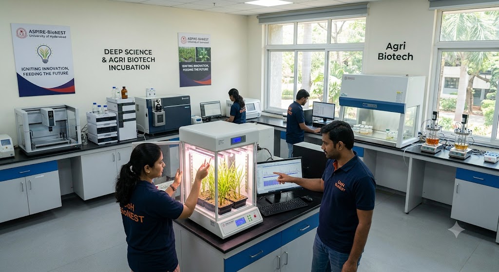 ASPIRE-BioNEST UoH: Deep-Science & Agri-Biotech Incubation