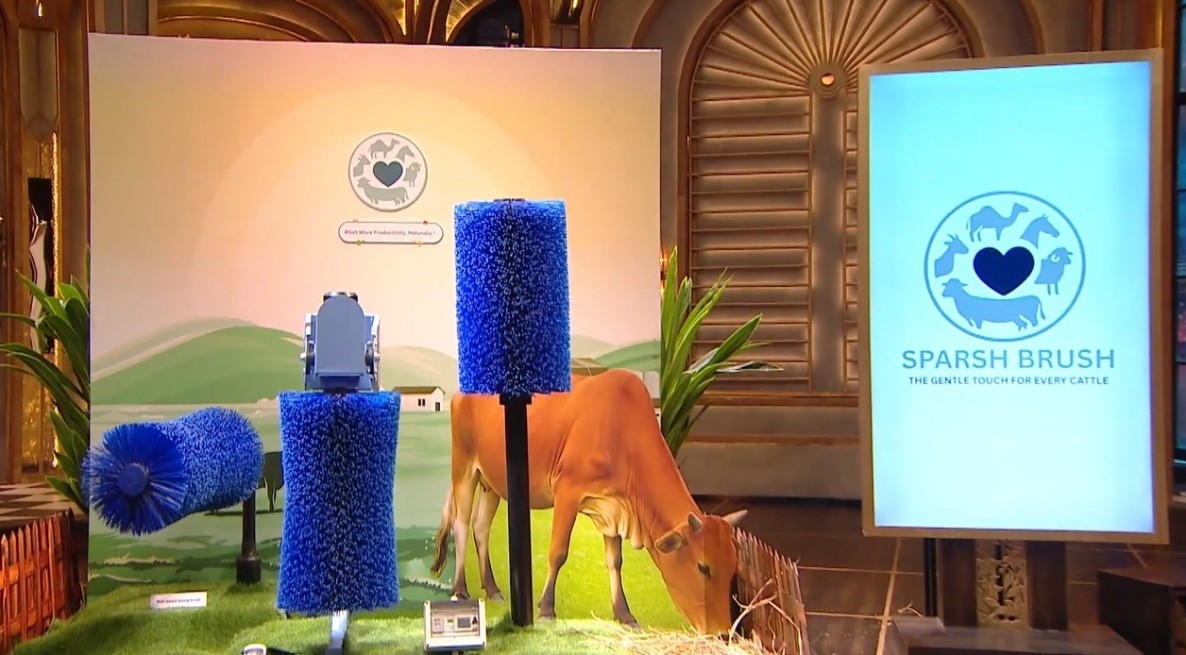 Sparsh Brush: Shark Tank’s Innovative Automated Cattle Care