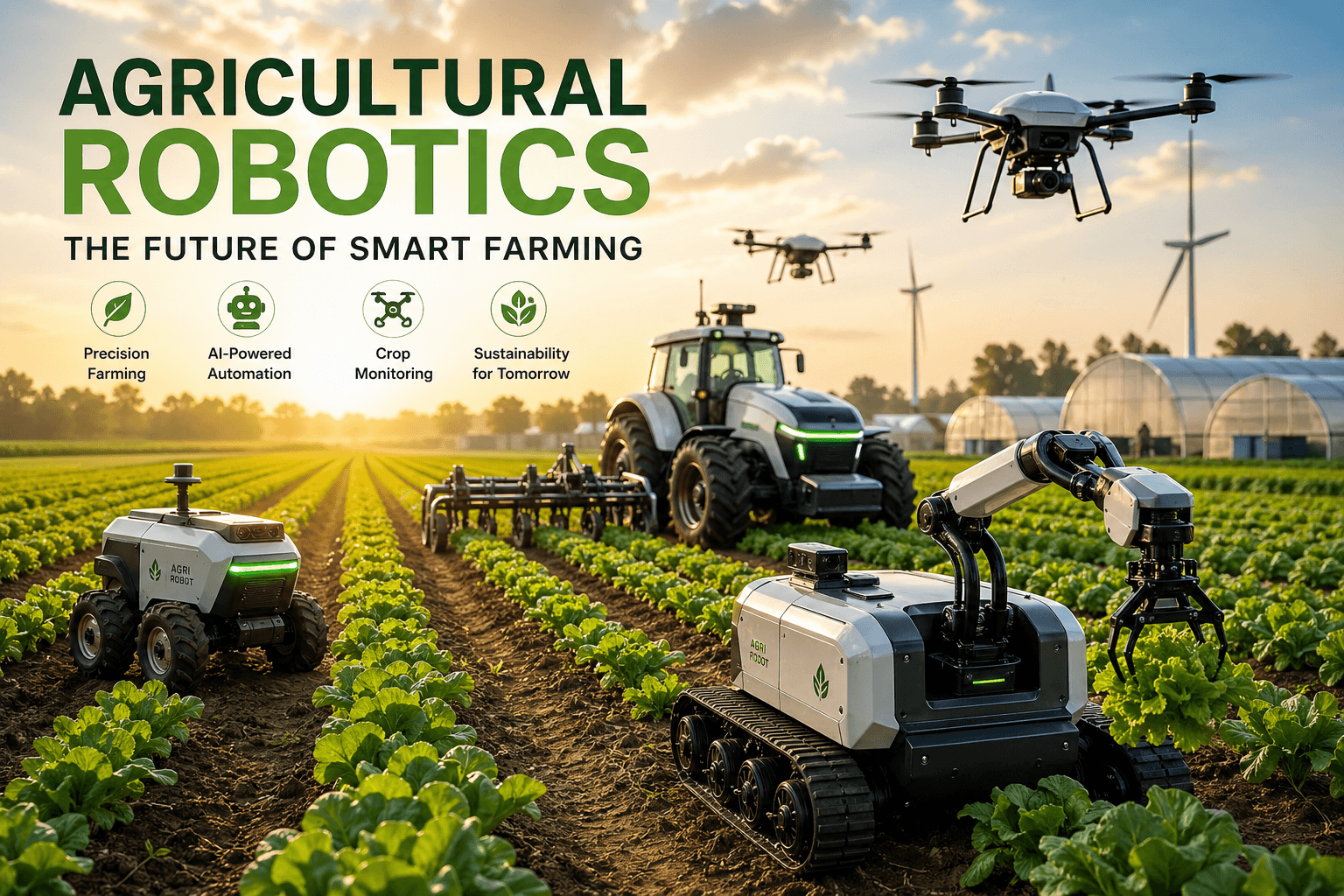 Agricultural Robotics: The Future of Smart Farming with AI