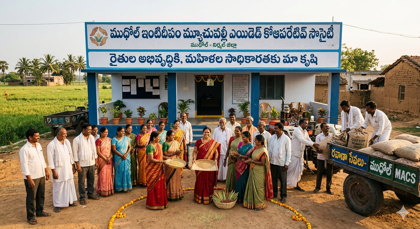 Mudhole Intideepam MACS: Empowering Farmers in Nirmal District