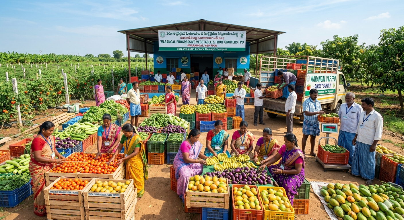 How Vegetable and Fruit Growers FPOs Transform Rural Farming