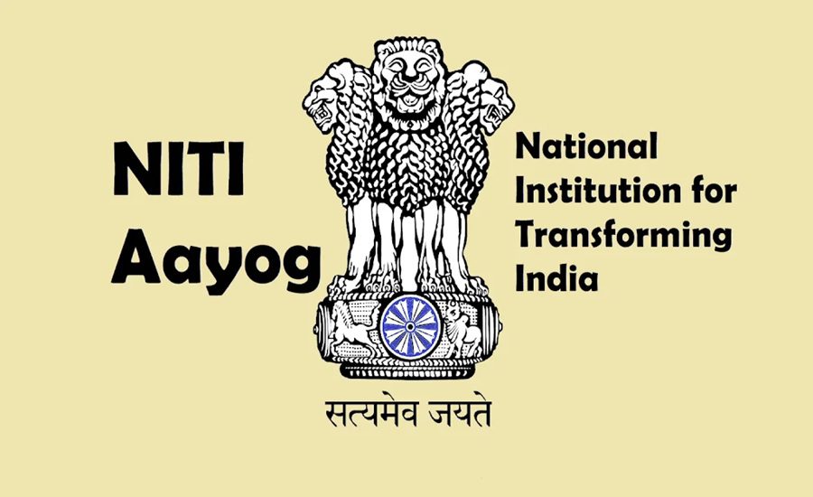 NITI Aayog AgTech Innovations: AI & Blockchain Pilots.