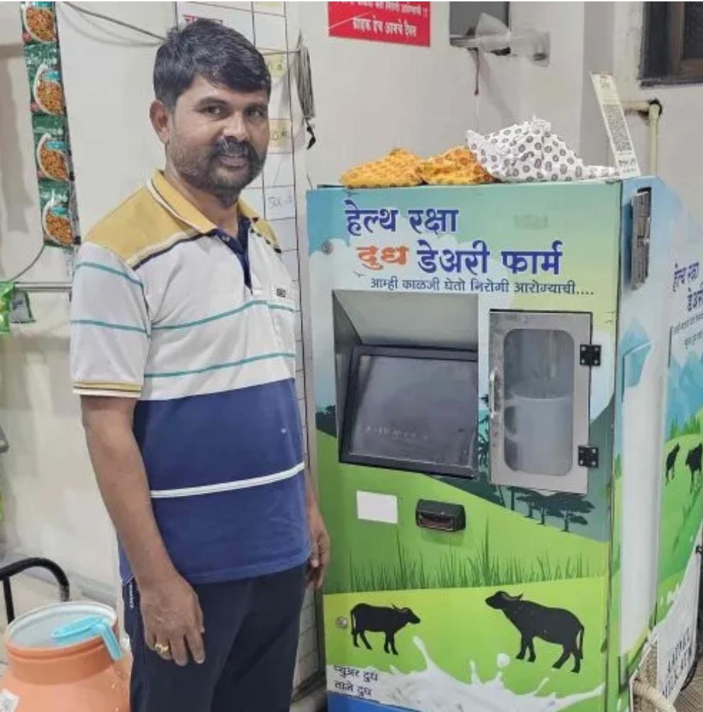 From Selling Jewellery to ₹75k/Month: Sunil Kolpe’s Smart Milk ATM Story