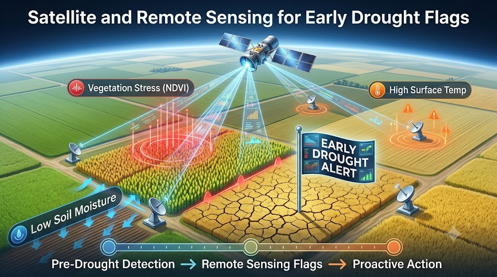 Eye in the Sky: How Satellite Data Predicts Droughts Early