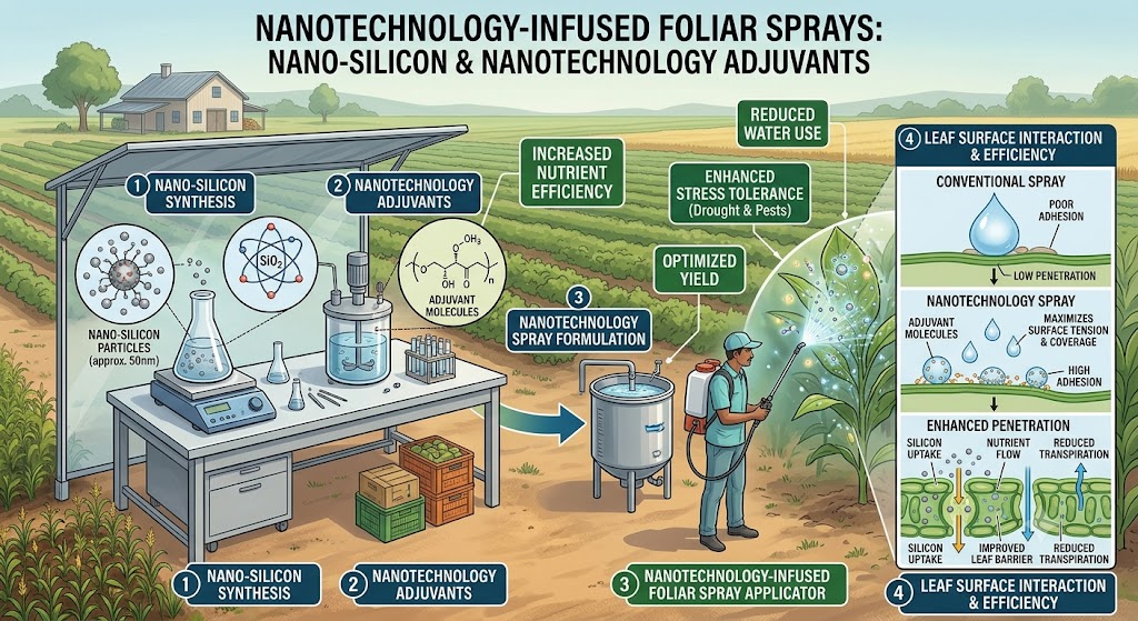 Cellular-Level Farming: How Nanotechnology Foliar Sprays are Cutting Chemical Abuse in Indian Fields
