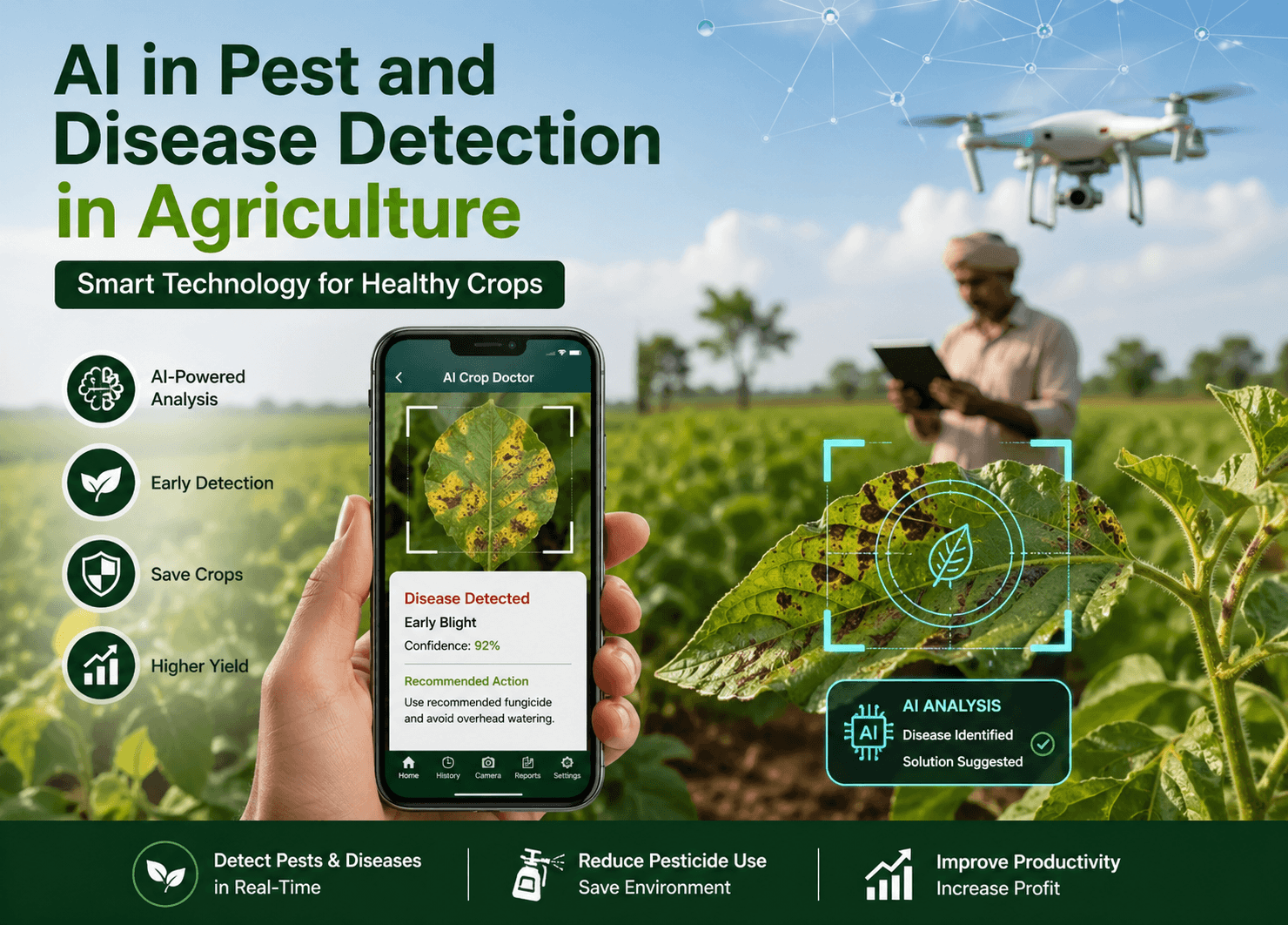 AI in Pest and Disease Detection in Agriculture