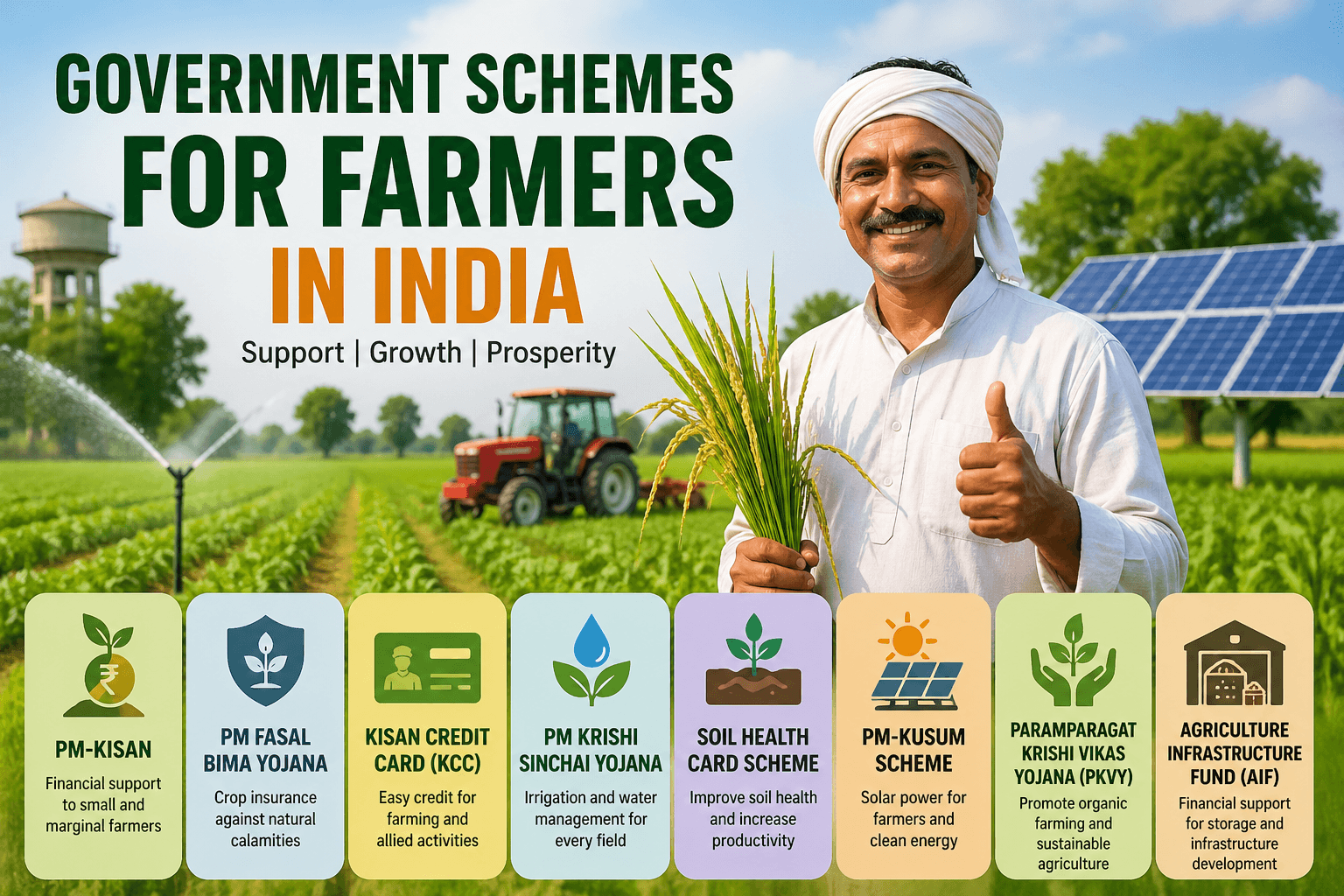 Top Government Schemes for Farmers in India