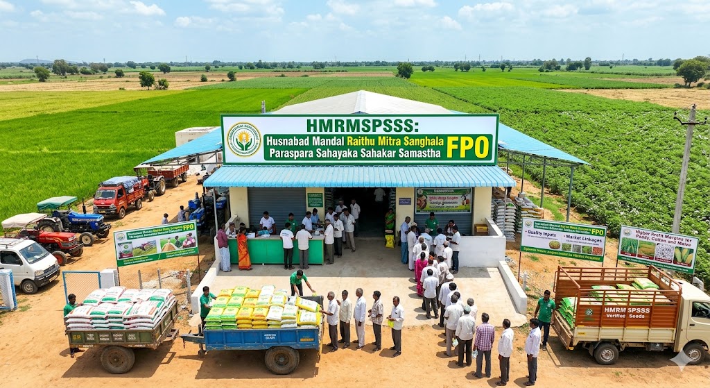 HMRMSPSSS FPO: Empowering Farmers in Husnabad Mandal