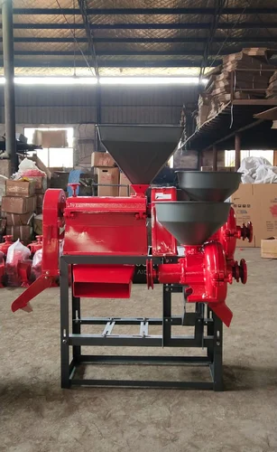 6N110-9FC21-6P200 Mini Rice Mill with 5HP Motor | 3-in-1 Rice Milling Machine