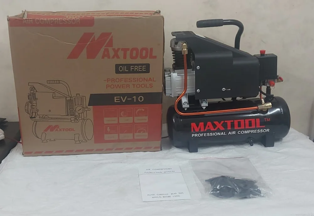 10 Litre Gas-Free Air Compressor | Oil-Free Air Compressor