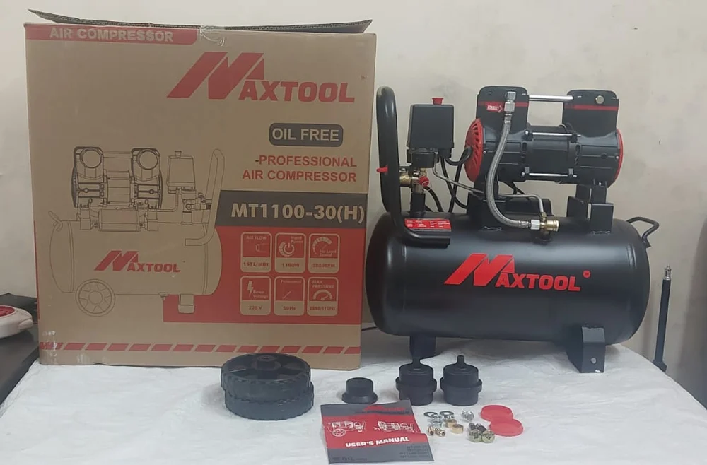 30 Litre Oil-Free Air Compressor | High Speed Air Compressor