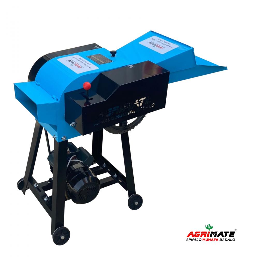 Agrimate Chaff Cutter | Electric Fodder Cutting Machine