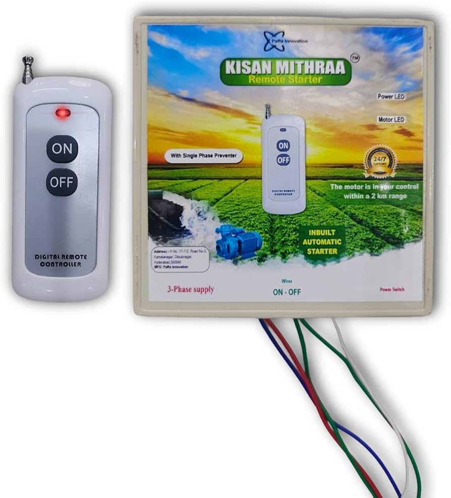 Kisan Mithraa Remote Starter | Wireless Engine Start Device