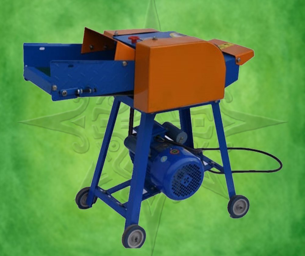 CHAFF CUTTER CONVEYOR MODEL ( FRAME SUITABLE FOR ENGINE AND MOTOR BOTH ) sun agro 5 HP PETROL ENGINE