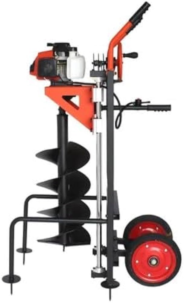 Soilcart 63cc 2-Stroke Earth Auger | Petrol Post Hole Digger Machine