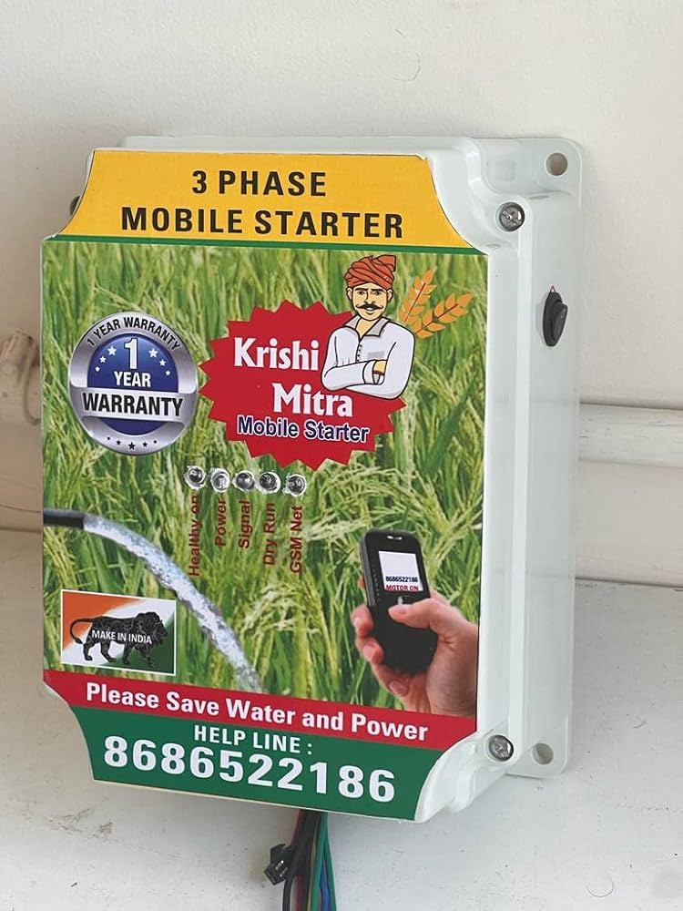 Kisan Mithraa Mobile Starter | Smartphone Engine Start Device