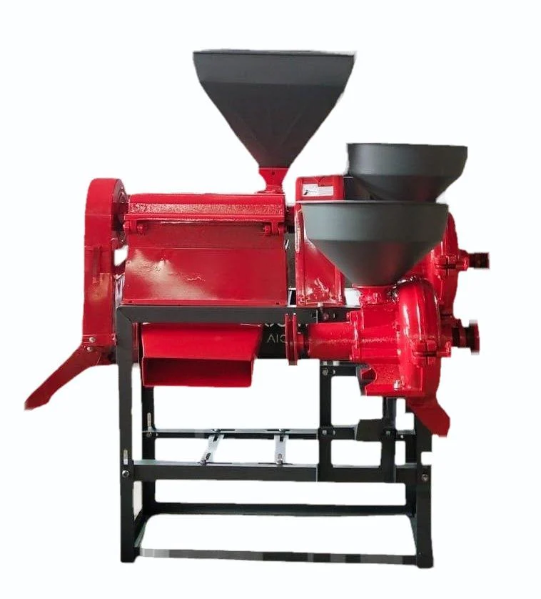 6N110-9FC21-6P200 Mini Rice Mill with 5HP Motor | 3-in-1 Rice Milling Machine