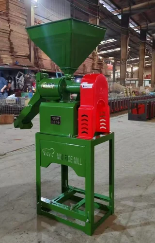 6N40 Kisan Guru Mini Rice Mill | Paddy Rice Milling Machine