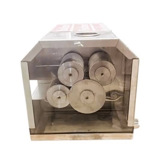 SUGARCANE JUICE MACHINE NEW LANCH GT-350E 4 ROLLERS