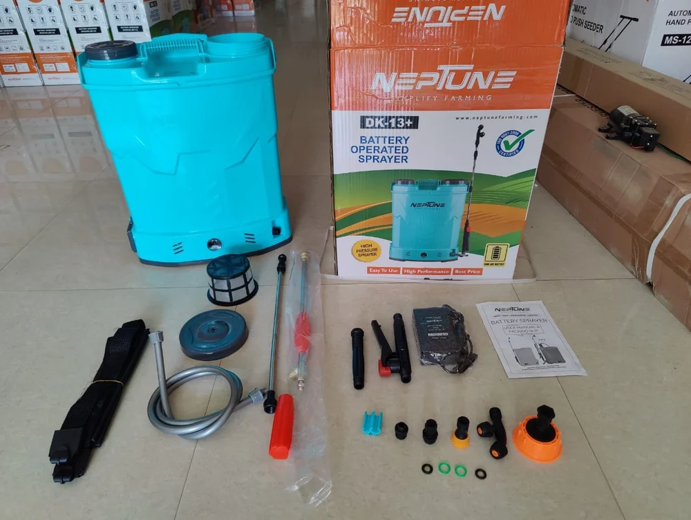NEPTUNE SPRAY MACHINE 12/12 DOUBLE PUMP /DOUBLE MOTER, Semi Automatic, 20L