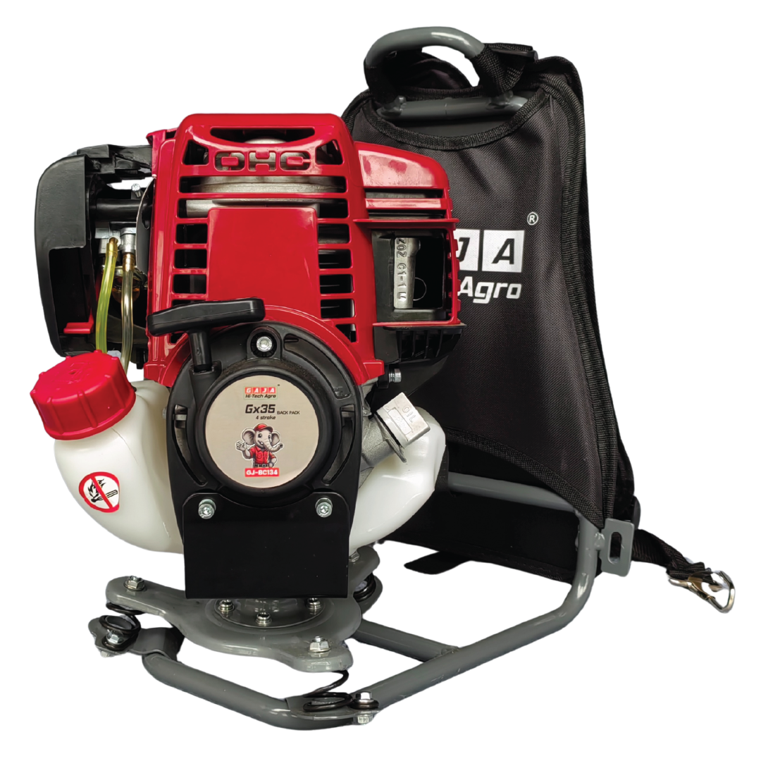 Gaja backpack 4-stroke 35cc brush Cutter