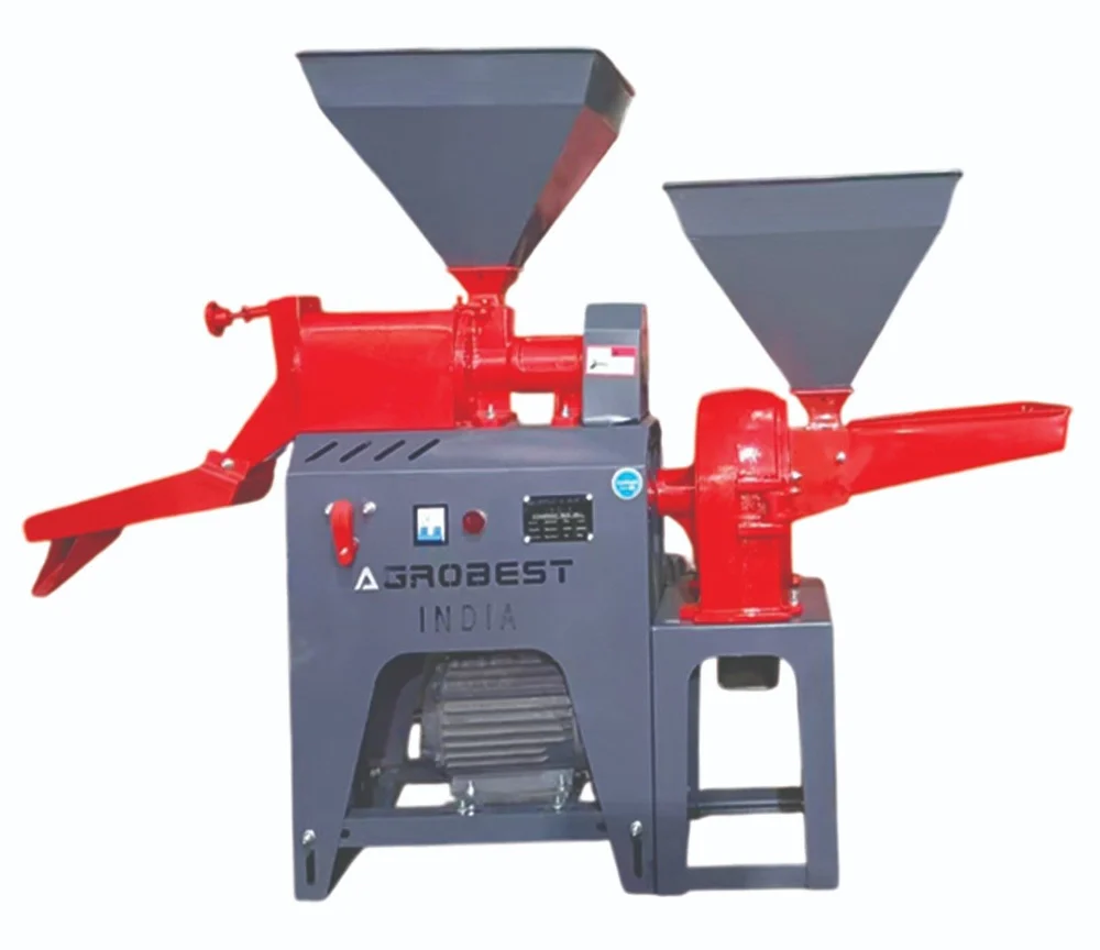 AG85-9FC21 Combined Rice Mill with Motor | Paddy Rice Milling Machine