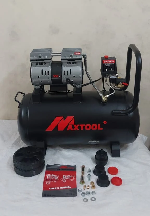 50L Oil-Free Air Compressor | Heavy Duty Portable Air Compressor