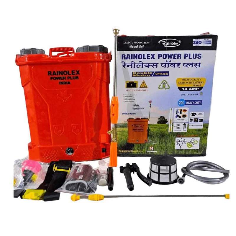 Double Motor Battery Sprayer 12V 14Ah | Agricultural Knapsack Battery Sprayer