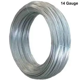 GI WIRE VAIZAK STEEL 8/10/12/14 GAGE …..EACH ROLL 50 TO 100KG