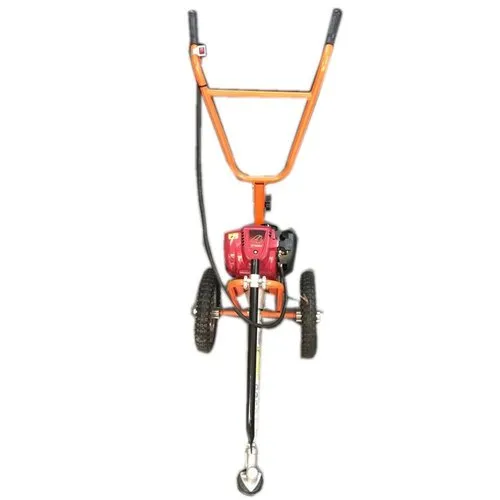 TitanTec 35CC 4-Stroke Brush Cutter | Trolley Type Grass Cutter